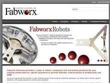 Tablet Screenshot of fabworx.com